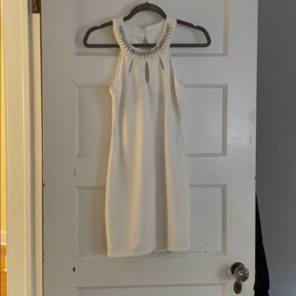White dress